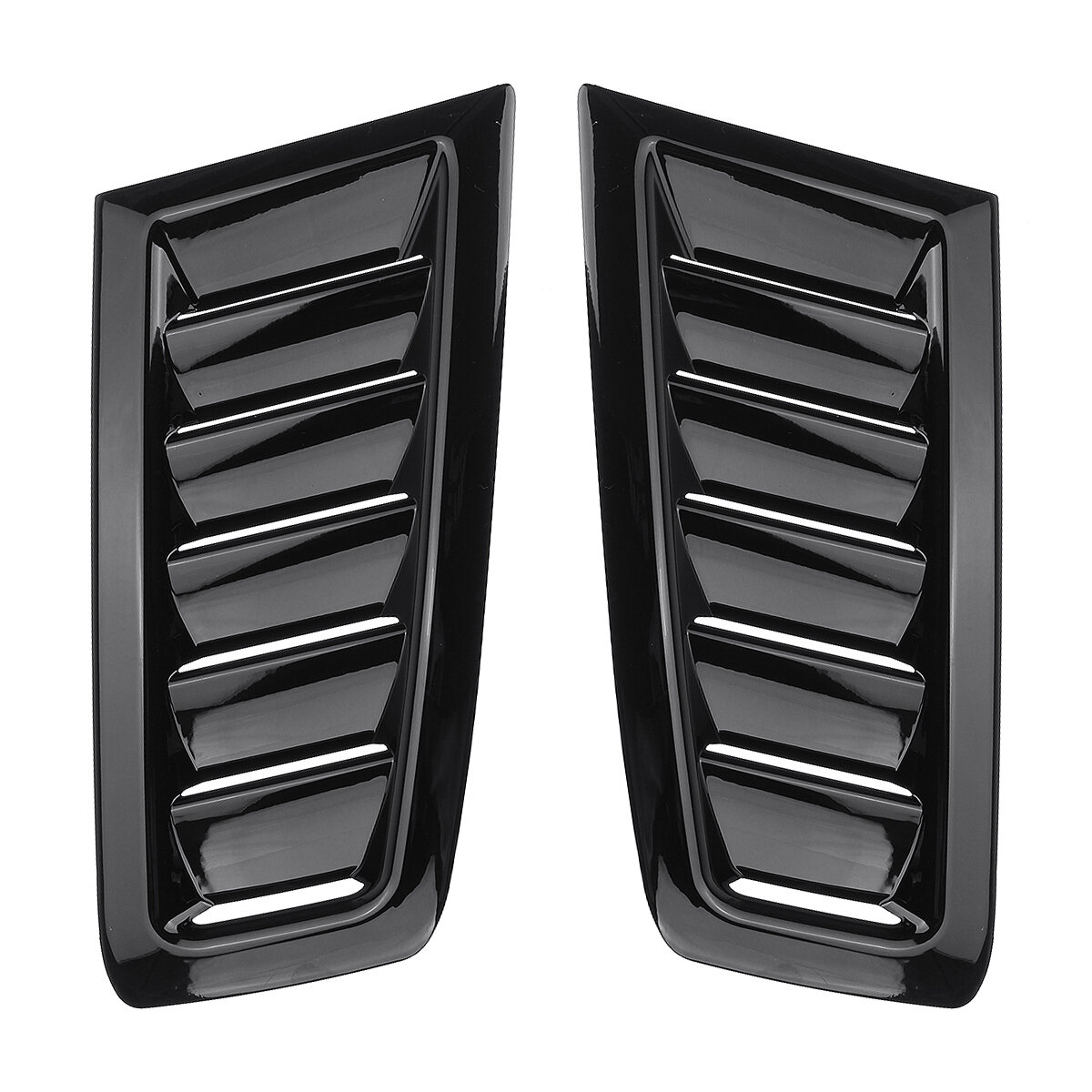 Car RS Style Bonnet Vents Universal Glossy Black Voor Ford Focus MK2