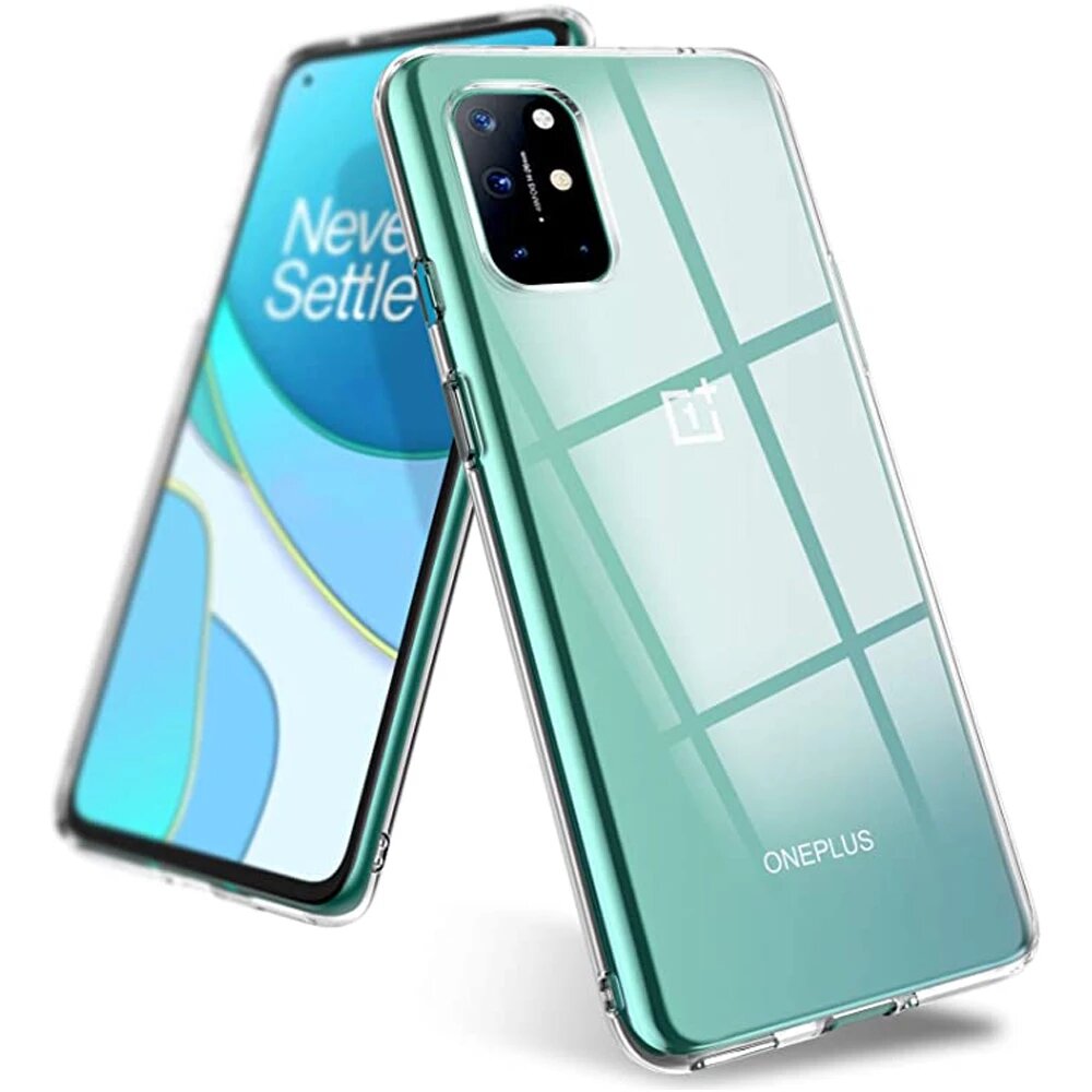 Bakeey for OnePlus 8T Case Crystal Clear Transparent Ultra-Thin Non-Yellow Soft TPU Protective Case