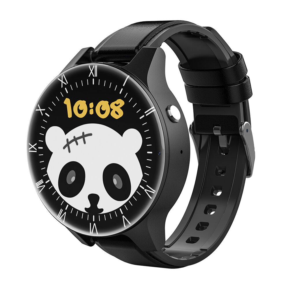 Rogbid Panda 1,69 Zoll 450*450 px HD Bildschirm 4G-LTE Uhr Telefon 13MP Autofokus Dual-Kamera 20 Sportmodi 1600mAh Batterie 5ATM Wasserdichter Barometer Höhenmesser GPS GLONASS Smart Watch