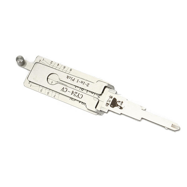 Lishi CY24 2 In 1 Car Door Lock Pick Decoder Unlock Tool Lock Picks Tools