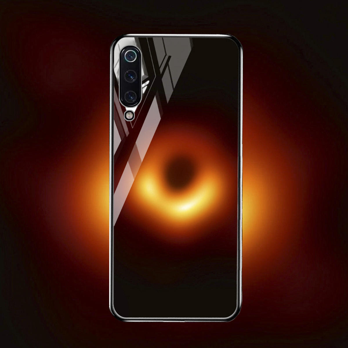 

Bakeey Black Hole Scratch Resistant Tempered Glass Protective Case For Xiaomi Mi 9 / Xiaomi Mi9 Transparent Edition Non-