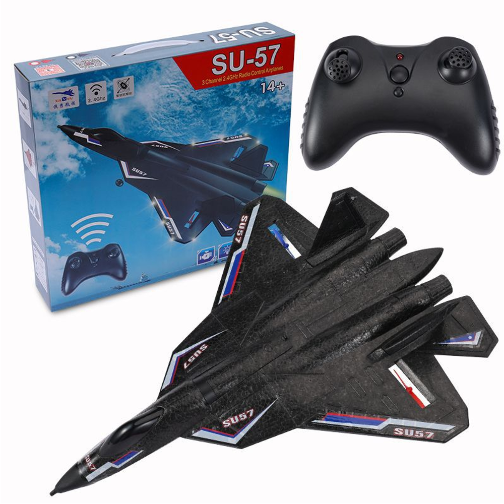 

SU-57 Fighter 315mm Wingspan 2.4GHz 3CH EPP Waterproof RC Airplane Warbird Trainer Beginner RTF With LED Light