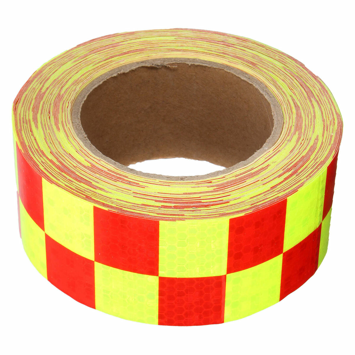 50mm x 20m stripe safety reflective self adhesive warning tape sticker ...