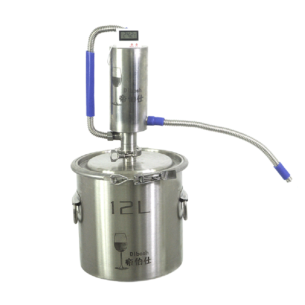 

12/20/35L 304 Food Grade Stainless Steel Distiller for Brewing Liquor Brandy Alcohol Moonshine Making Equipment