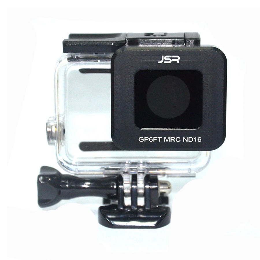 JSR ND16レンズフィルターカバー、Gopro 6 5スポーツカメラオリジナル防水ケース用