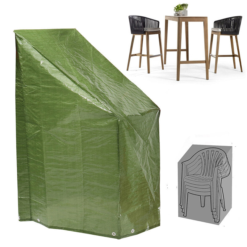 Capa impermeável para móveis de exterior, jardim, sofá, cadeira dobrável, protetor contra poeira e chuva.