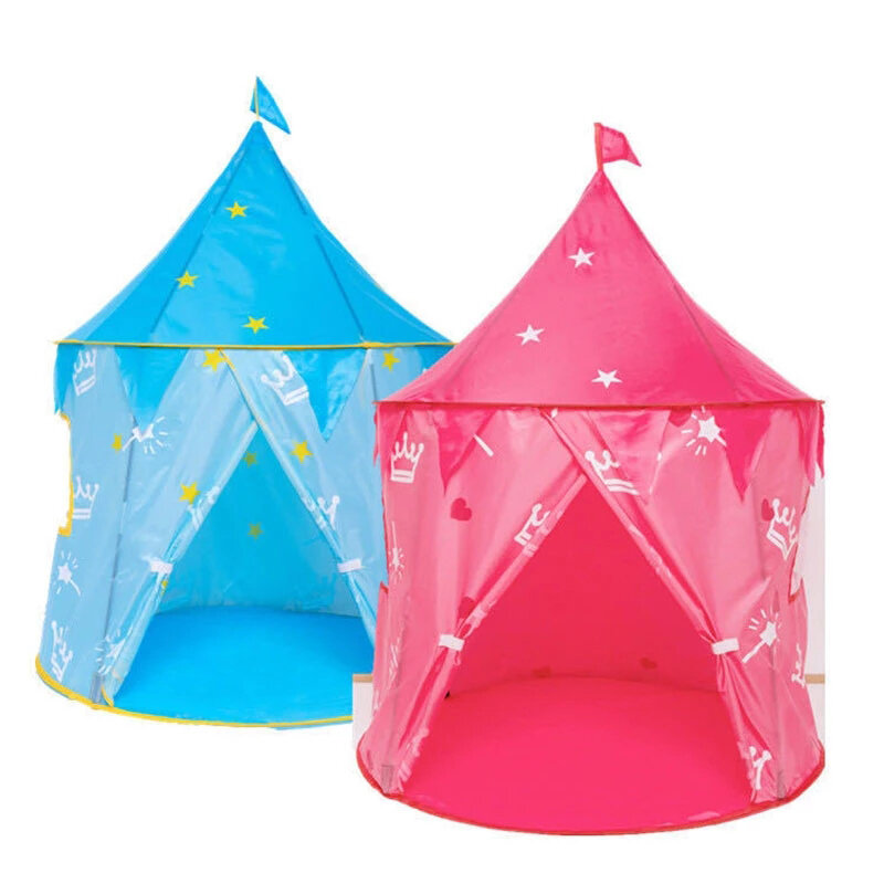 Kinderen Prinses Kasteel Spelen Tent Kinderen Spel Tent Huis Draagbare Speelgoed Baby Indoor Outdoor