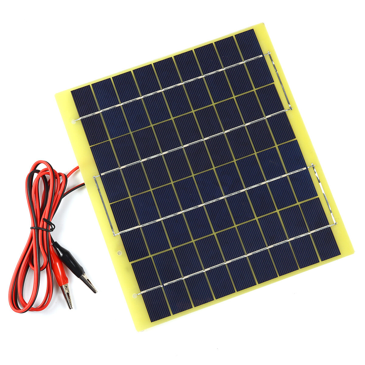 18V 6W zonnepaneel acculader voor zonne-waterpomp en noodverlichting en ventilator