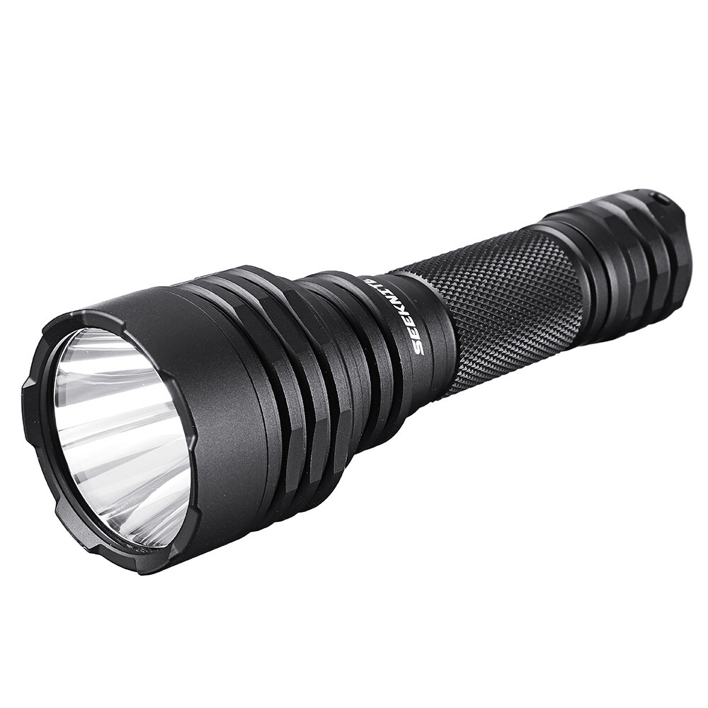 SEEKNITE C8+ SST40 2000LM Dual Group 5000K 18650 Flashlight Smooth Cup Long Range Outdoor Hunting Torch Memory Function Tactical C8 Flashlight – SST40 5000K