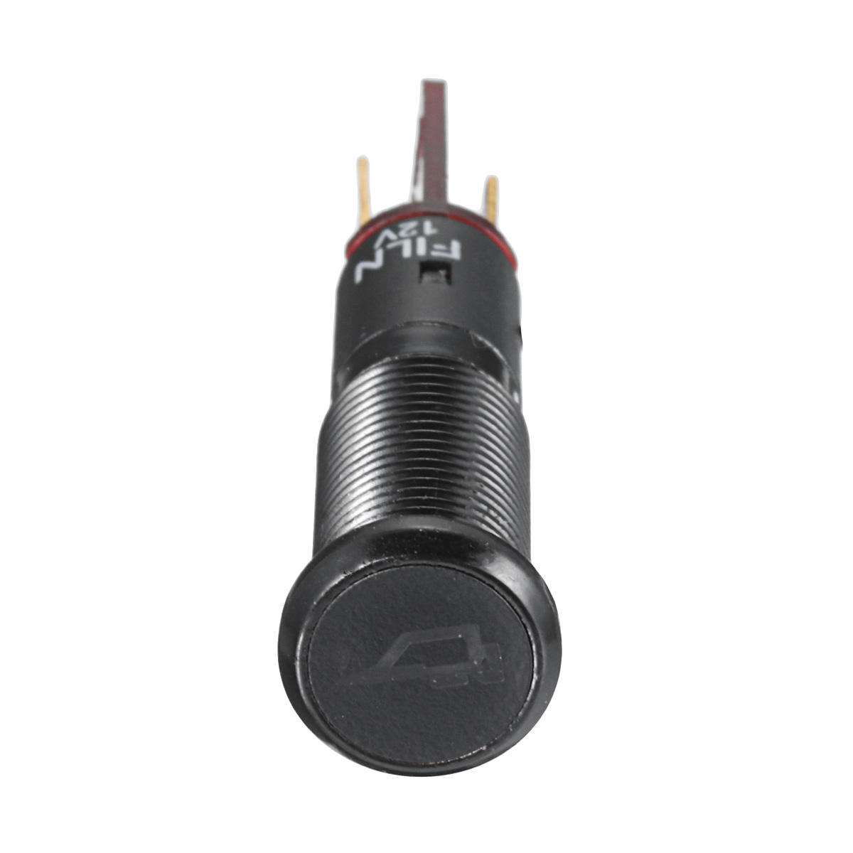 12/24/36V 10MM LED Dashboard Warning Signal Light Van Dash Panel Indicator Lamp