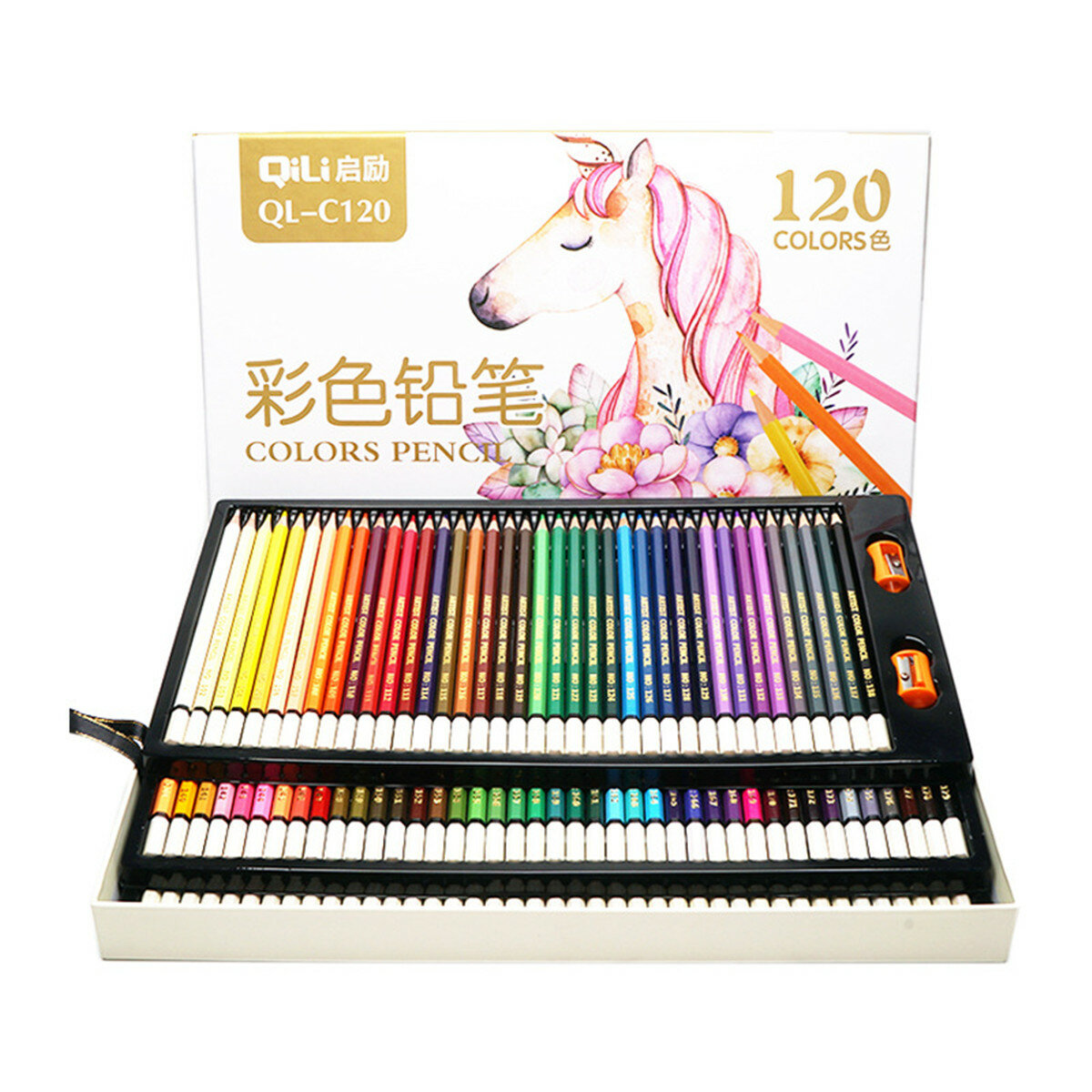 

120 Colors Pencils Professional Oil Colored Pencils Set Artist Painting Sketching Wood Color Pencil School Art Supplies