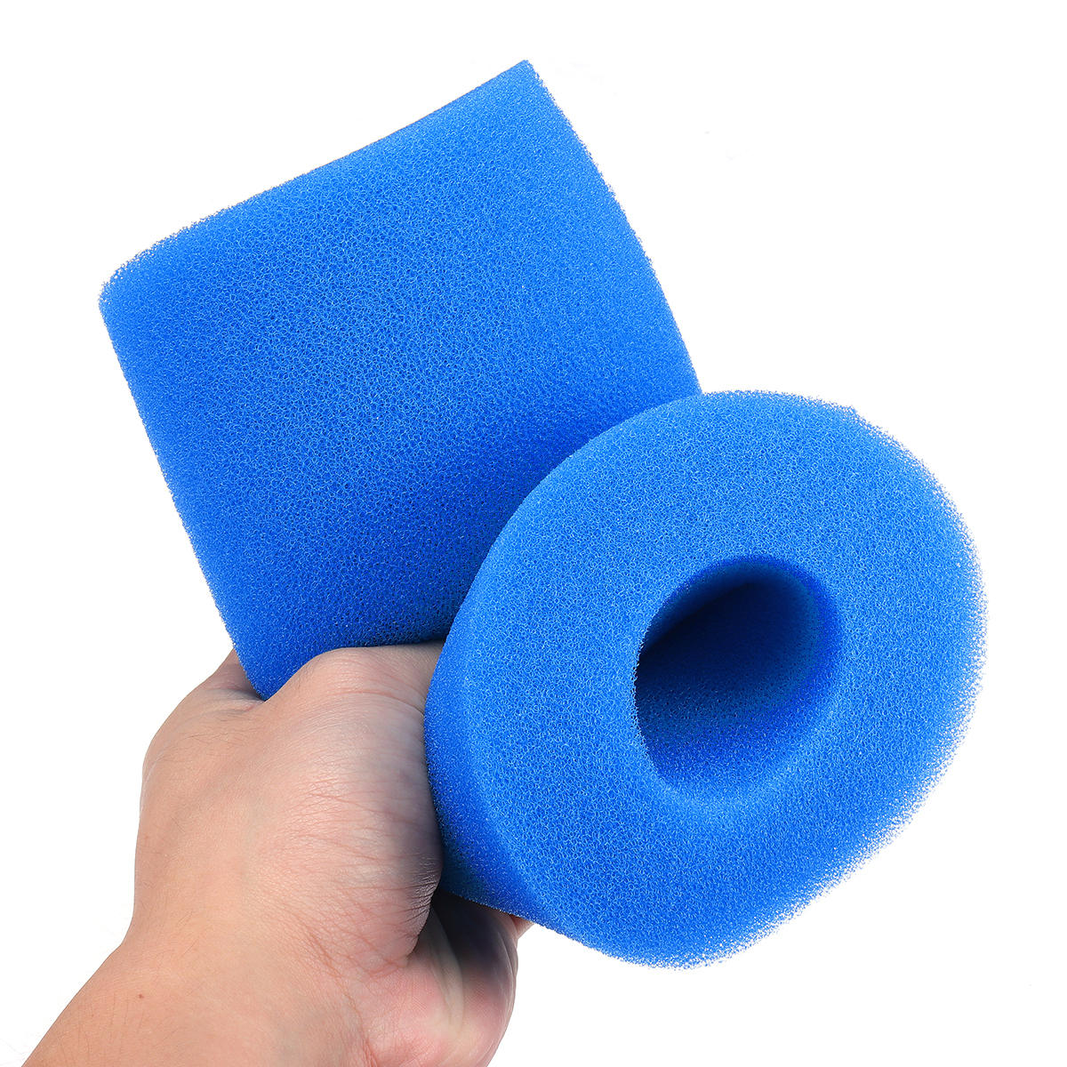 Swimming Pool Filter 3 Sizes Intex Pool Filter Reusable//Washable Swimming Pool Filter Sponge Cartridge Foam Cleaning Equipment
