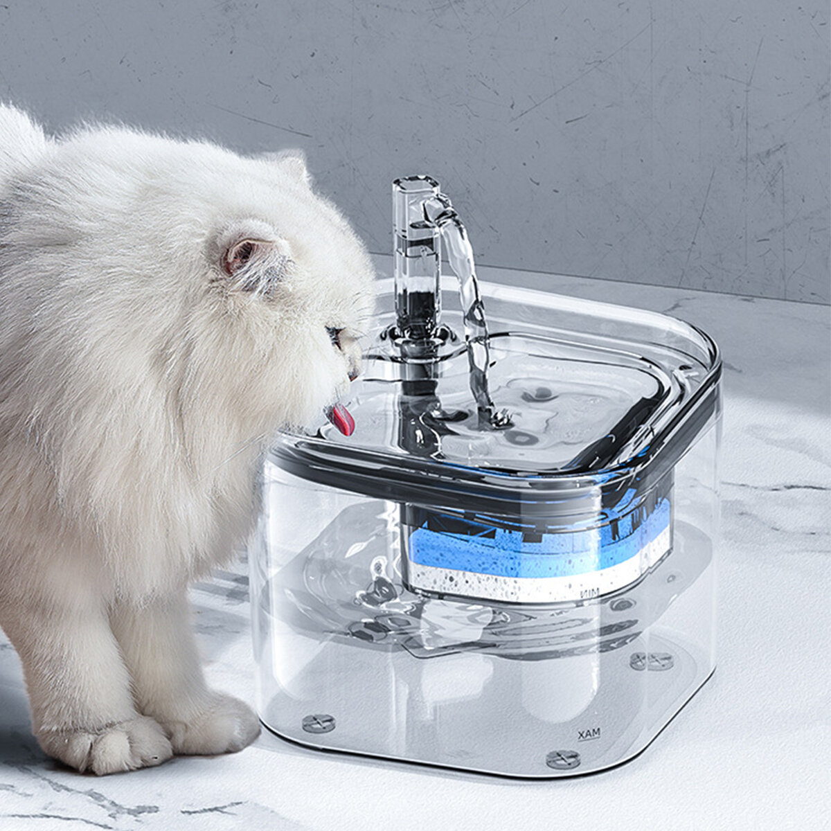 2.2L Kat Automatische Fontein Dier Hond Water Dispenser Huisdier Drinken Puppy Feeder