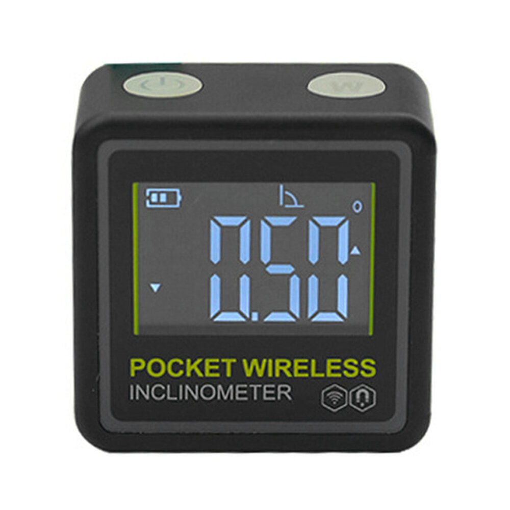 

ETOPOO Mini Pocket Inclinometer with Bluetooth Digital Display Angle Measuring Slope Meter for Surveying Construction an