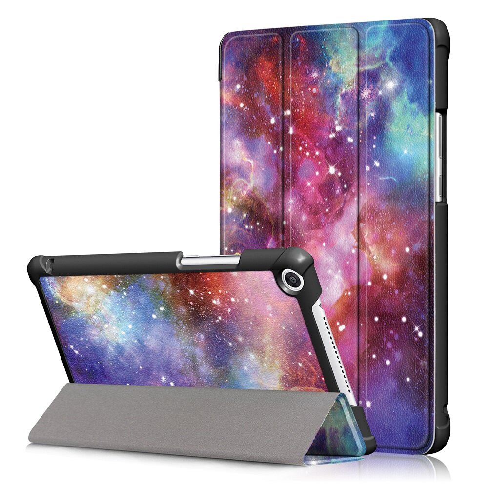 Tri Fold kleurrijke hoes voor 8 inch Huawei Honor 5 tablet