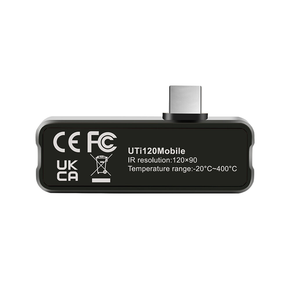 

Инфракрасный тепловизор UNI-T UTi120 120 * 90 -20 ° C ~ 400 ° C Портативный мобильный камера Термометр