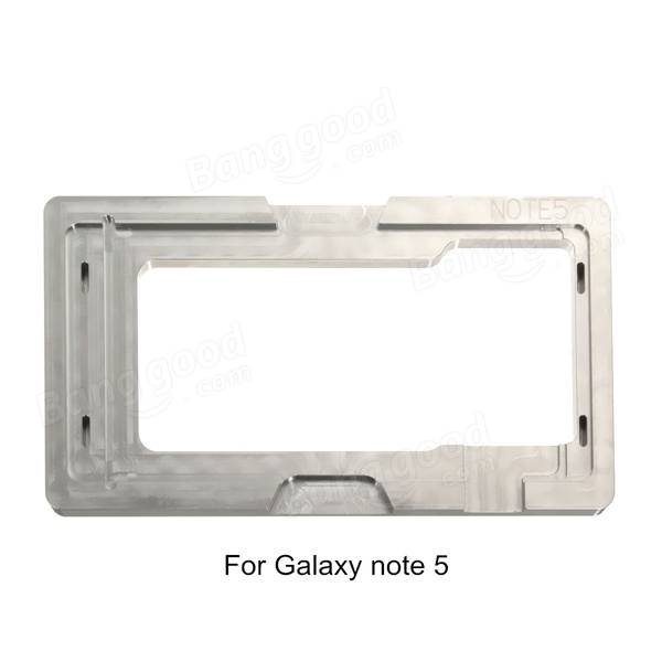 改修LOCAUV Galaxy Note5用接着剤LCDアライメントアルミニウムモールドモールド
