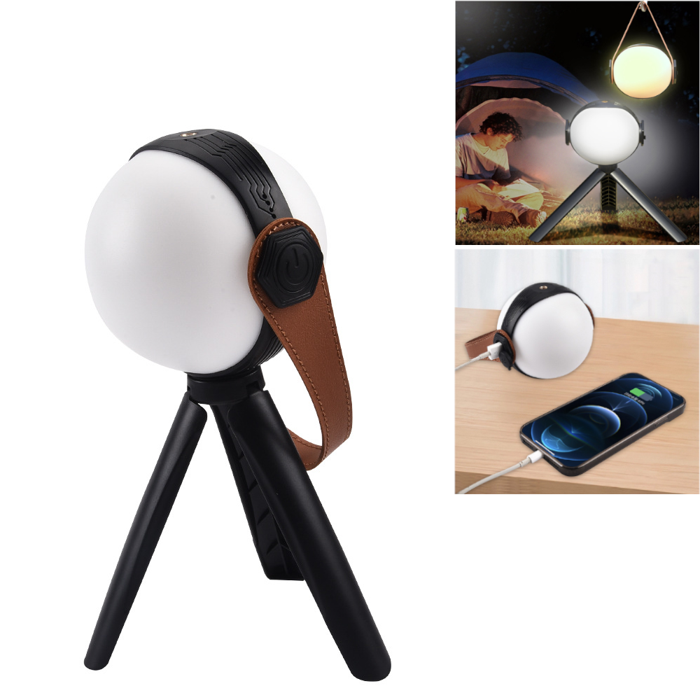 Outdoor Endurance Portable Atmosphere Camping Light Fairy Ball Tent Light Quick-Charge LED Torch