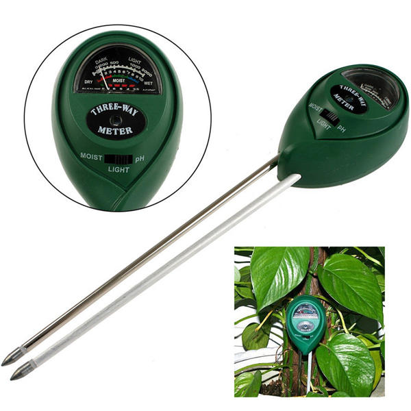 3 In1 Ph Garden Soil Tester Professional Lcd Temperature Moisture