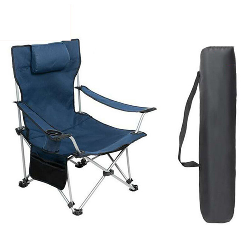 IPRee® Outdoor Folding Chair Lounger Office Lunch Bed Recliner Portable Ultra-light Stool Picnic Camping Fishing Chair