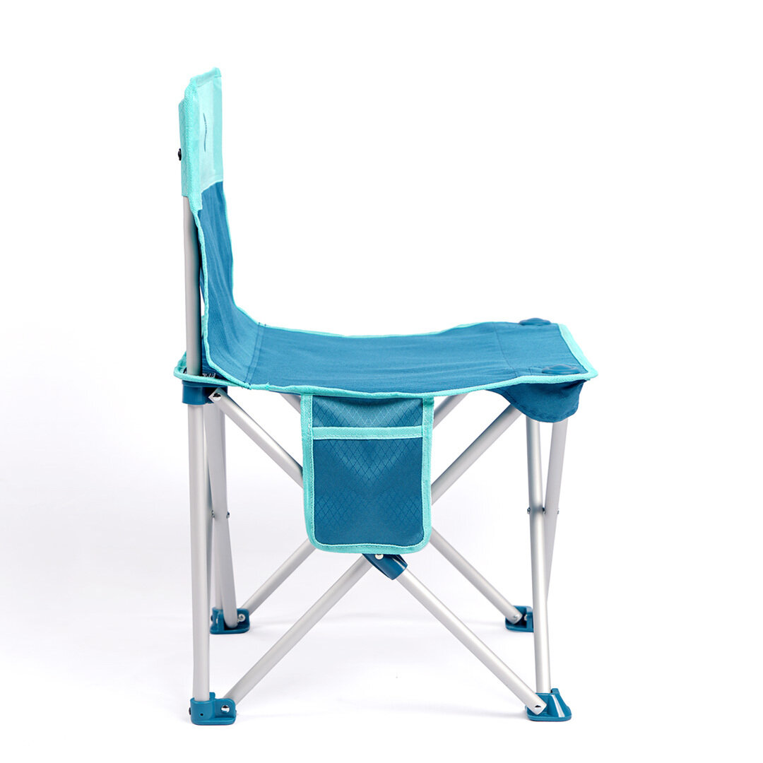 Cadeira dobrável ZENPH para uso externo, ultraleve em alumínio, assento de praia e churrasco com carga máxima de 200 kg, ideal para acampar e fazer piquenique.