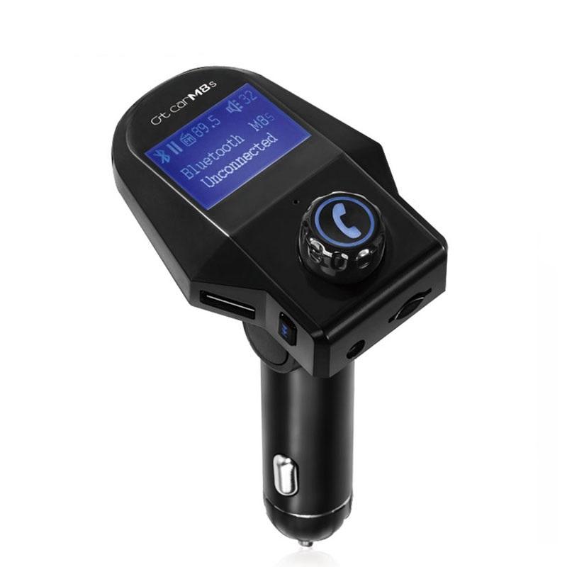 

M8S Bluetooth Авто Набор Handsfree MP3-плеер FM-передатчик U-диск TF Автоd USB-зарядное устройство