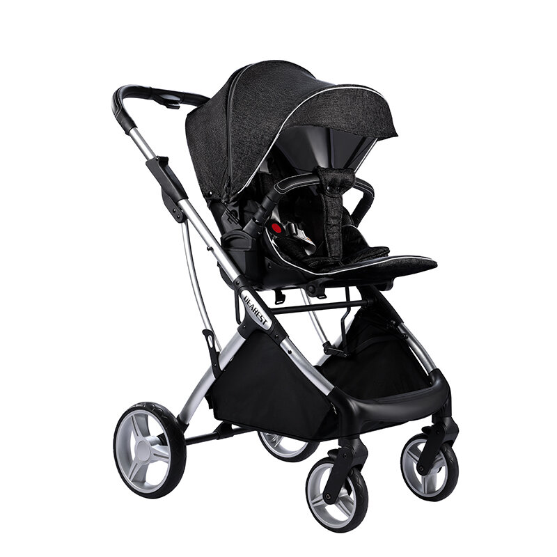 [EU Direct] DEAREST 1108 Baby Cart Foldable Children Cart Adjustable Shopping Car Windproof Carriage