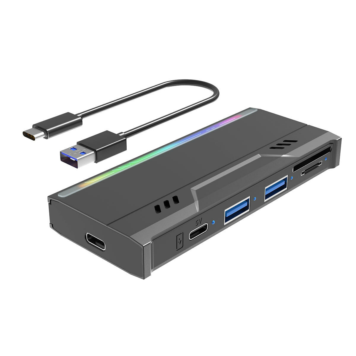 

Bakeey S19 M.2 NVME/NGFF SSD Enclosure 10Gbps External Hard Drive USB3.1 Type-C Hub Support 6TB Capacity for M.2 SSD 223