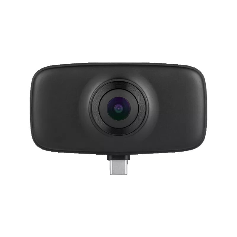 Kanbao QooCam Fun 360 ? 4K-actiecamera met groothoek Fish-Eyes-lens Plug-playcamera voor USB-C Type-
