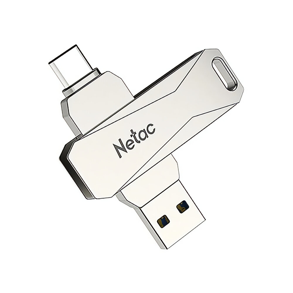 Netac U782C USB 32GB 64GB 128GB Type-C USBダブルインターフェイスFlashドライブペンドライブプラグプレイ携帯電話メモリ拡張Uディスク