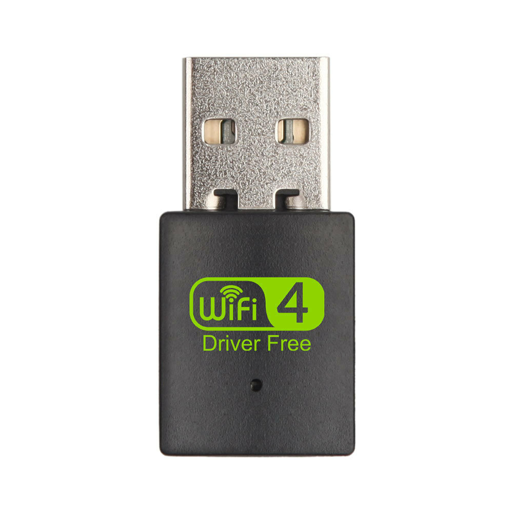 300Mbps Driver-free Wireless Network Card WiFi Wireless Reciever Mini USB Adapter Networking Adapter for Windows Vista L