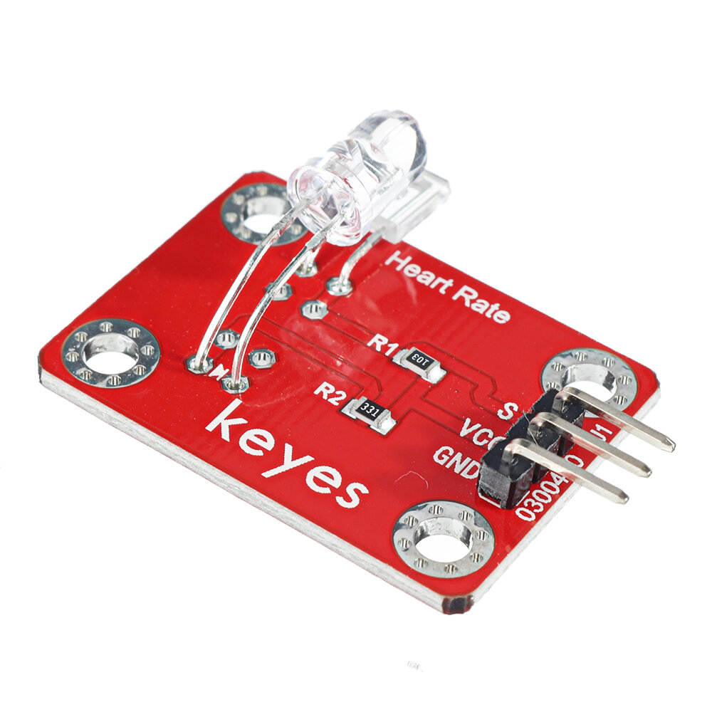 Keyes Brick Finger Heartbeat Module (Pad-gat) met Pin Header Board analoog signaal