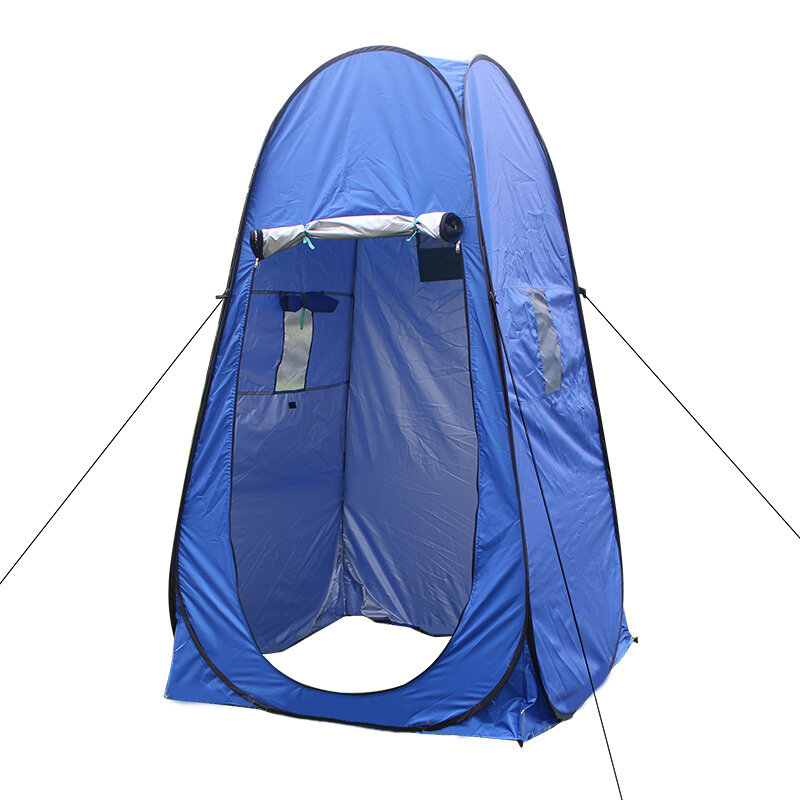 Polyester Privacy Shower Tent Camping Tent Waterproof UV-proof Sun Shelter Beach Tent Canopy with Tw
