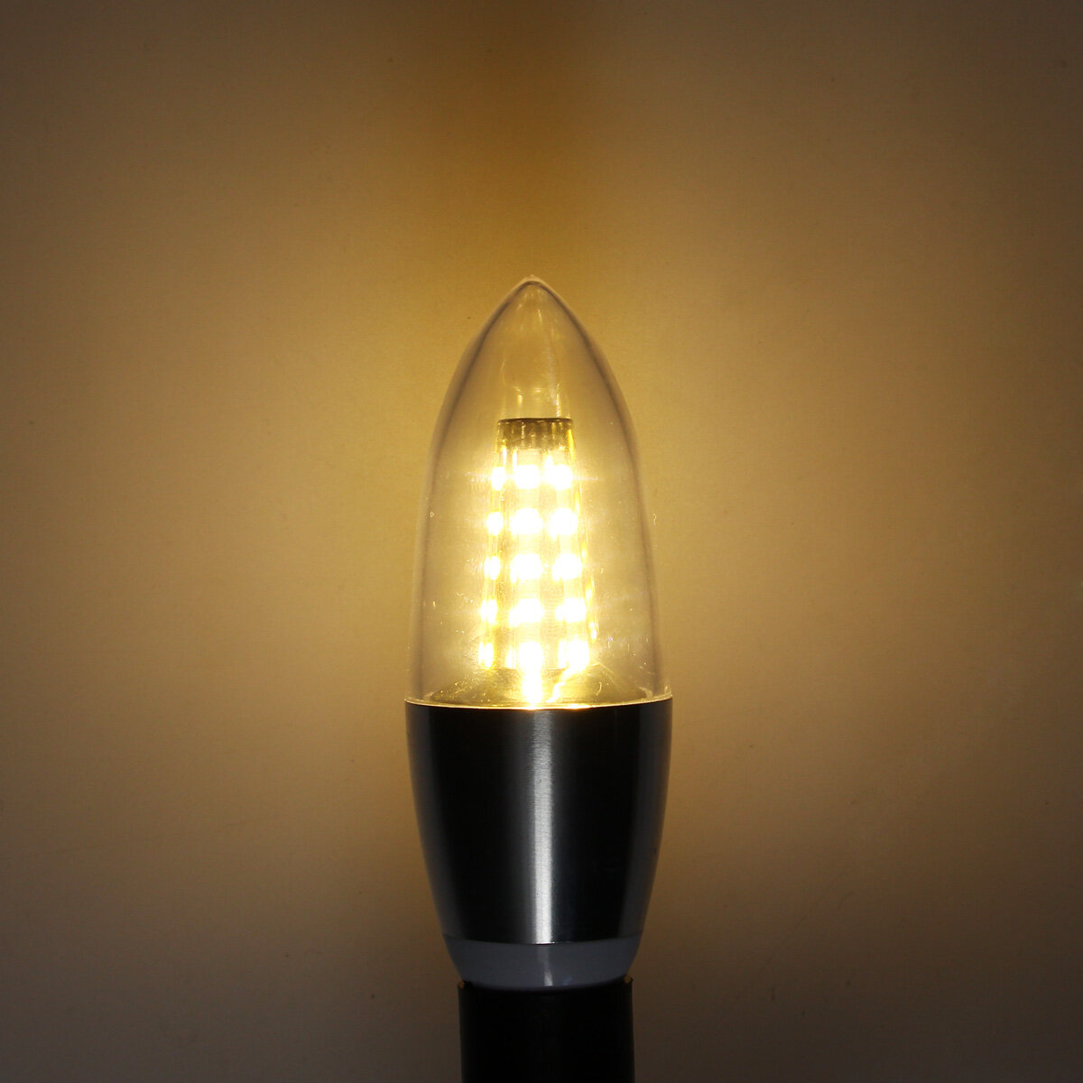 KingSo LED Filament Gloeilamp Warm Wit/Wit Licht 550LM E12 Kandelaar Basislamp 5.5W Gloeilamp Vervan