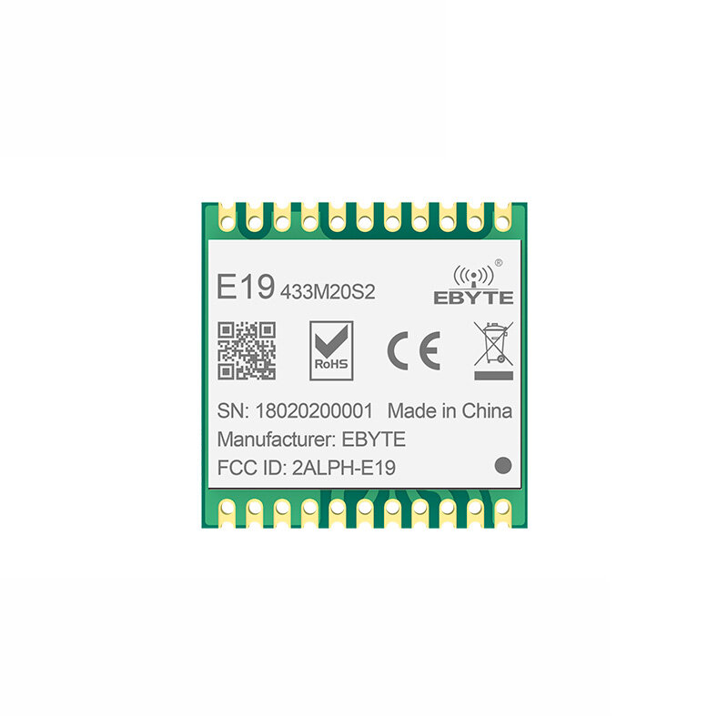 Ebyte® E19-433M20S2 Long Range SX1278 LoRa 20dMm SMD SPI Transceiver 433MHz RF Module