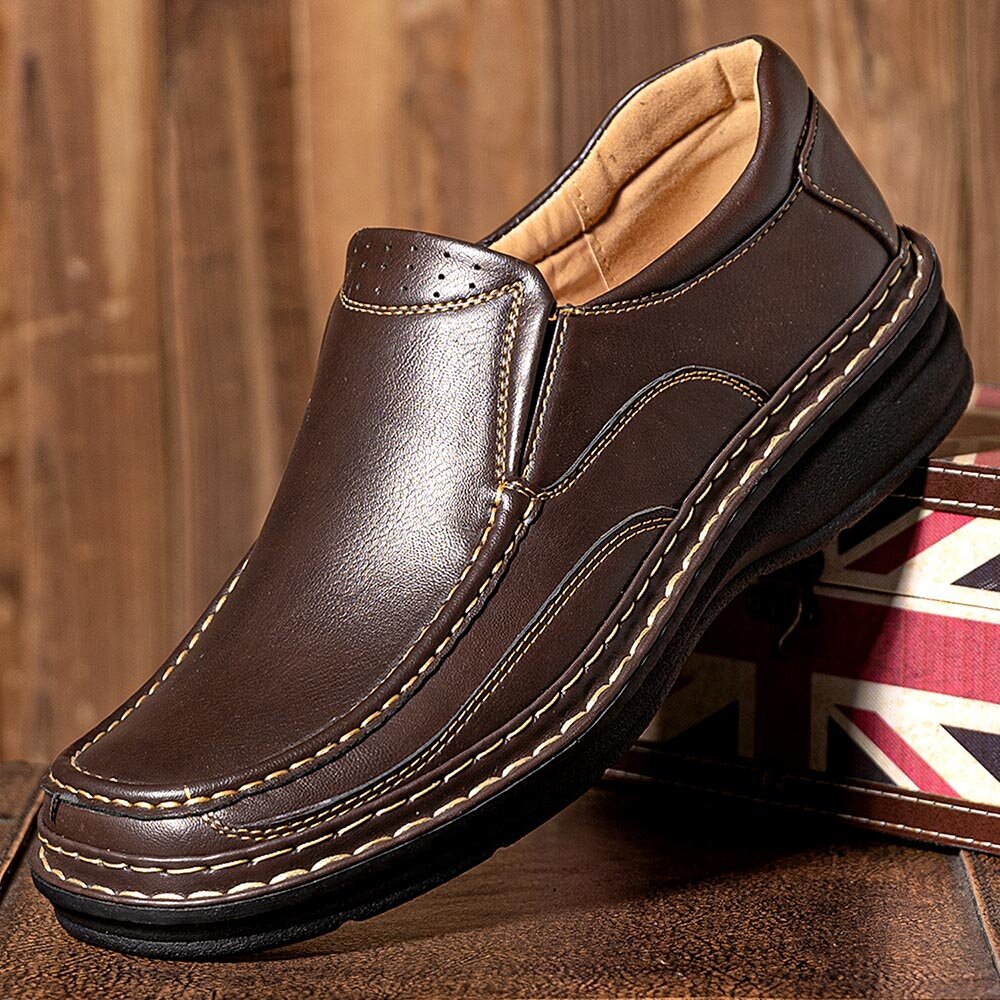 Heren ademend antislip Soft zool comfortabele slip-on casual schoenen