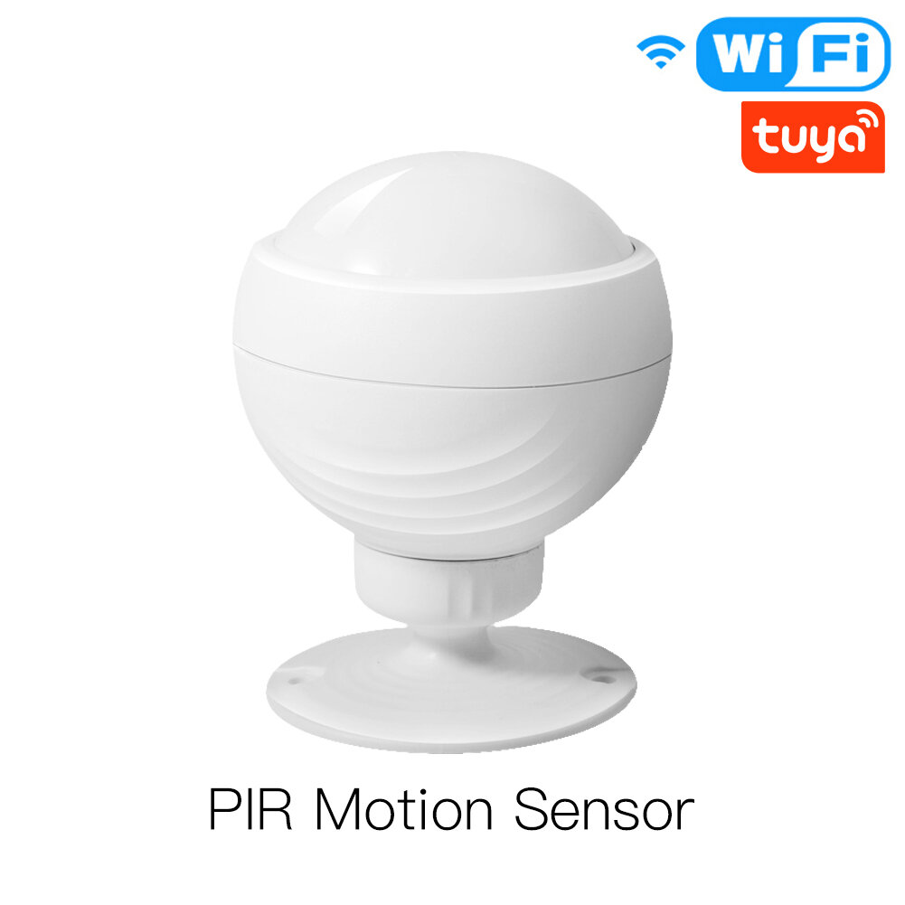 WIFI PIR Motion Sensor Wireless Passive Infrared Detector Security Burglar Alarm Sensor Tuya APP Control Smart Home