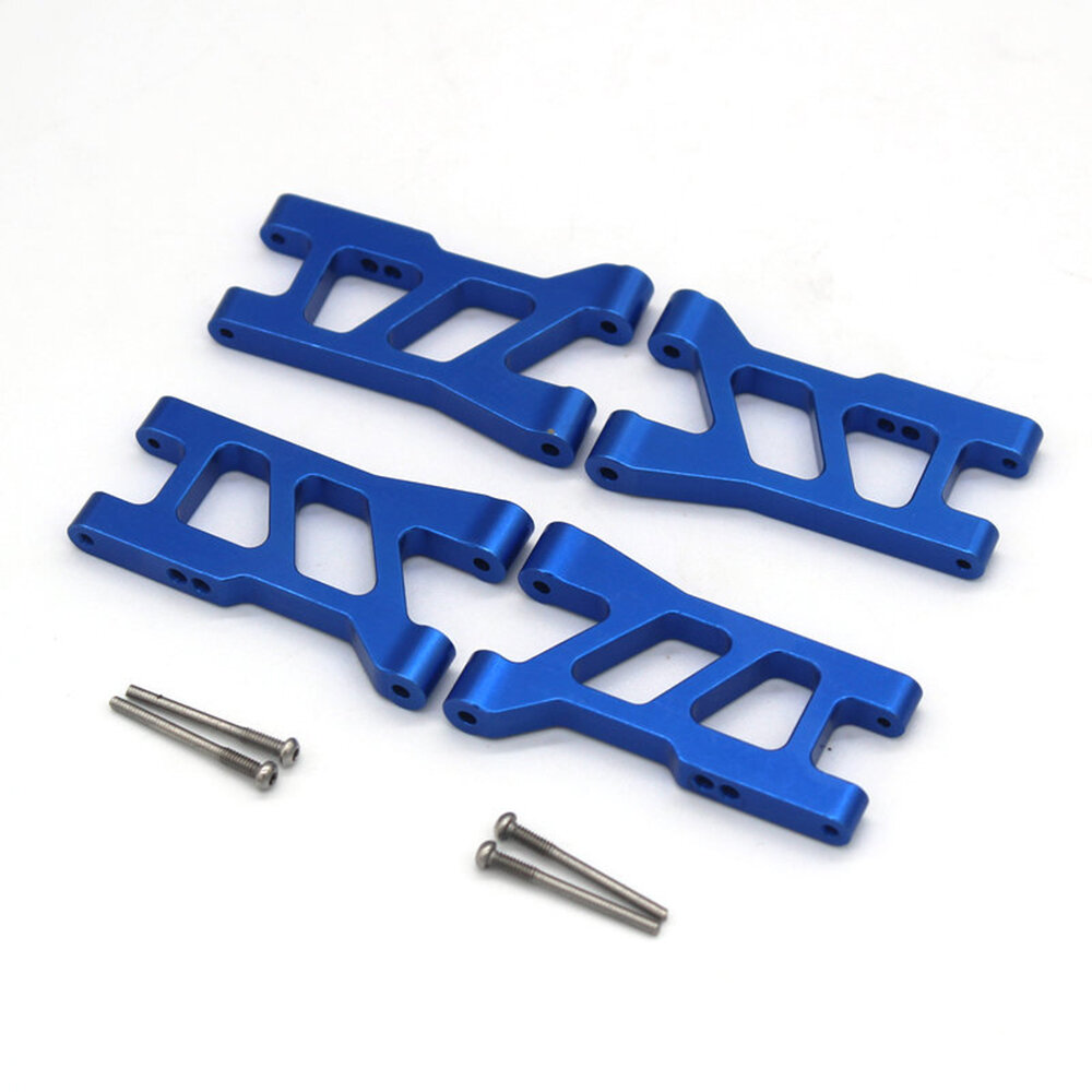 4PCS Metal Upgraded Front Rear Lower Swing Arms for TRAXXAS LATRAX Teton 1/18 RC Car Vehicles Model Spare Parts