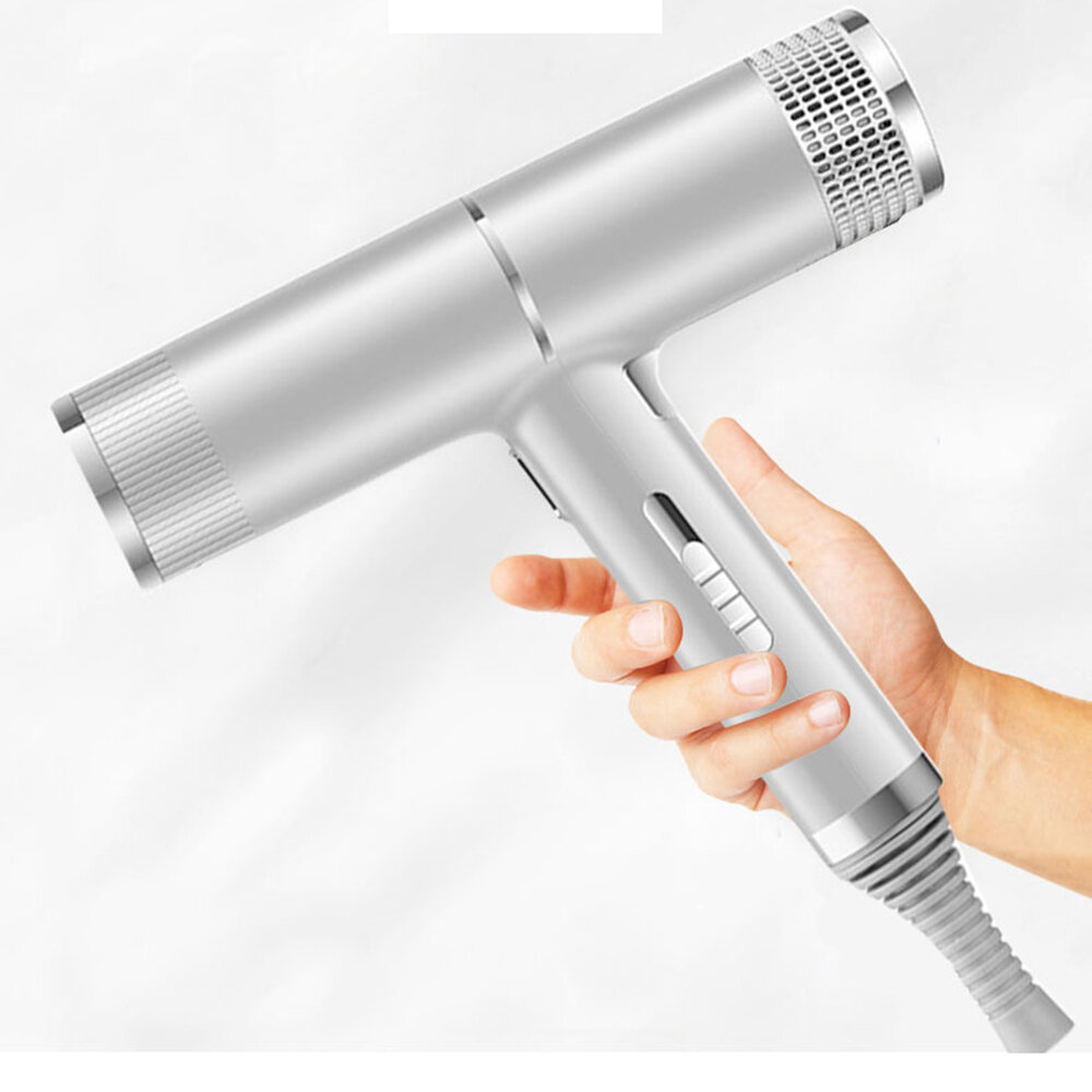 

New Concept Mute Hair Dryers Light Weight Blow Dryer Salon Dryer Hot Cold Wind Negative Ionic for Home Salon Hair Style