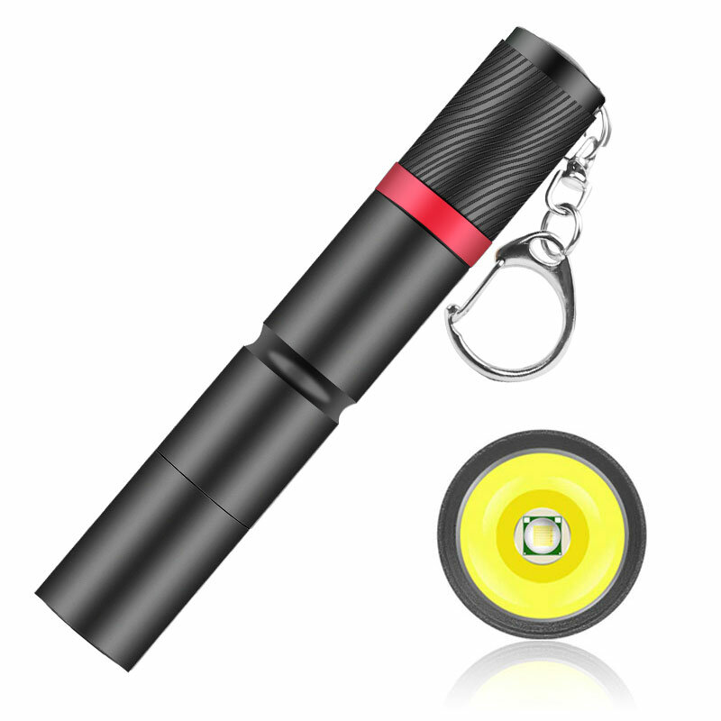 

XANES® 530B XPE 150LM 3-Modes Easy Operate Mini Pockect Flashlight Portable Keychain Light Mini Tactical Torch For Denti