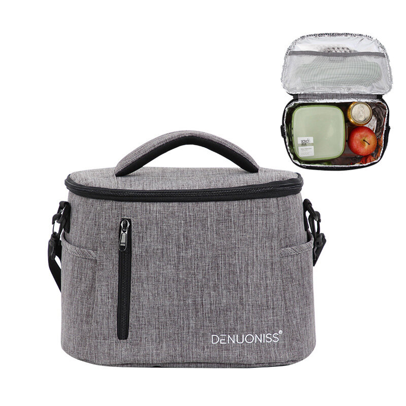 DENUONISS Outdoor Camping Isolierung Lunchbox Aluminiumfolie Lunch Bag Ice Pack Kühltasche