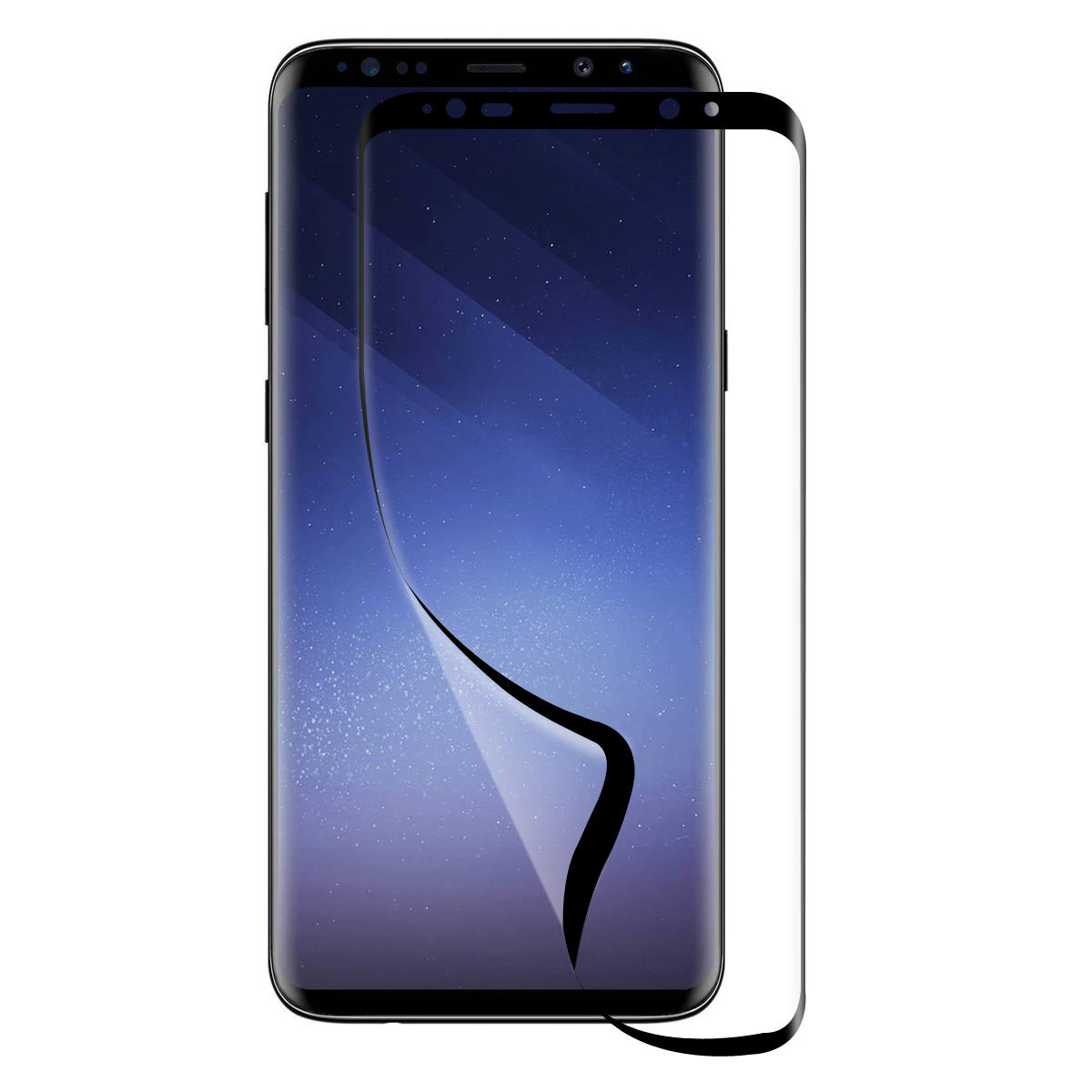 Enkay 3D Curved Edge HD PET Screen Protector For Samsung Galaxy S9