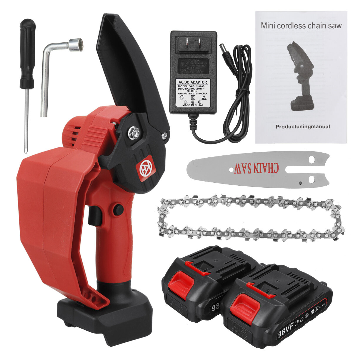 98VF Electric One-Hand Saw Chain Saw Woodworking Belt Hand Guard Kit