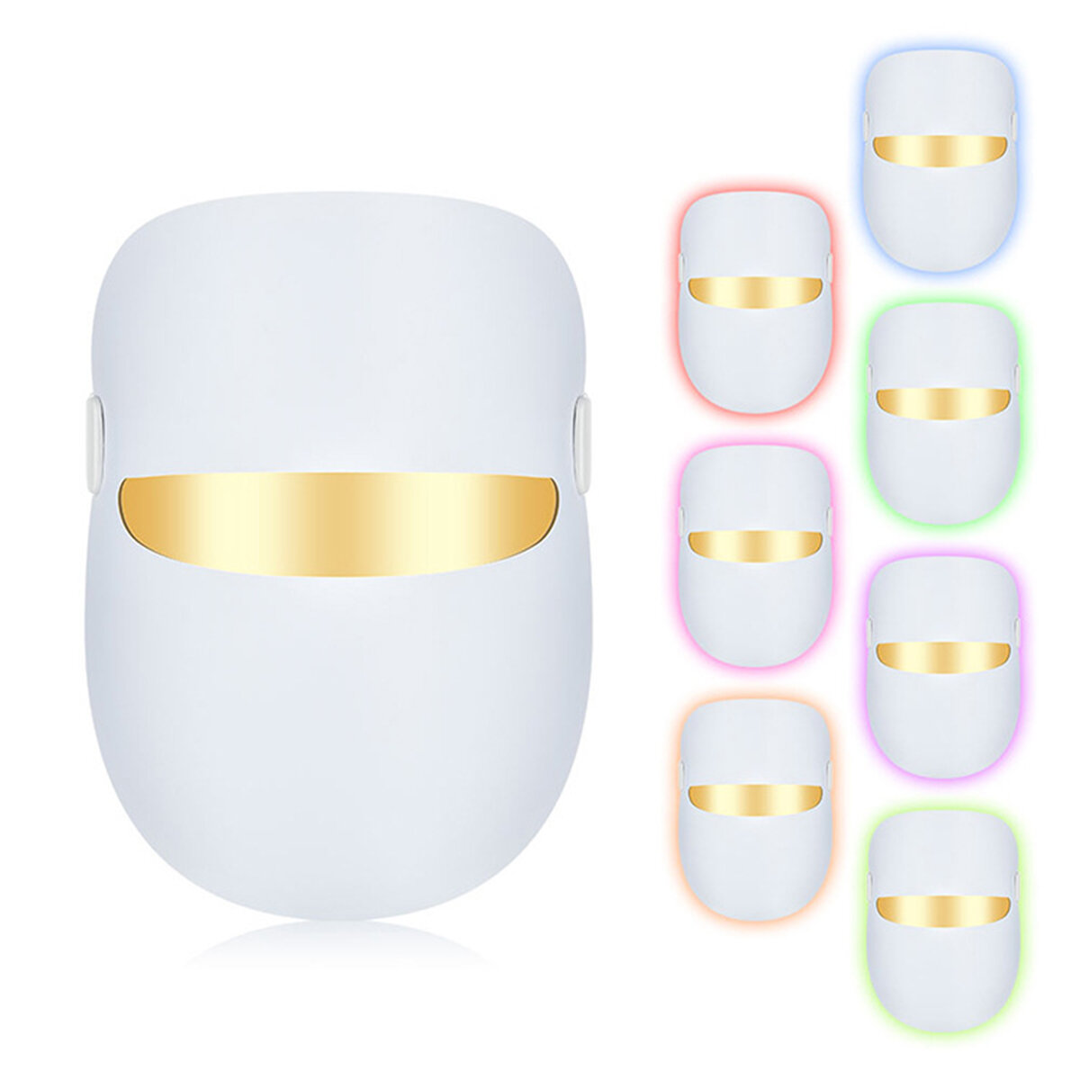 

7 цветов LED свет для фотонной терапии Маска терапия для морщин Акне омоложение кожи укрепляющий лифтинг PDT уход за кож