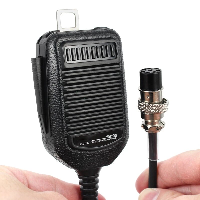 

8 Pin HM-36 Microphone Mic For ICOM HM36 IC-718 IC-775 IC-7200 IC-7600 IC-25 IC-28 IC-38 Car Radio Mobile Walkie Talkie