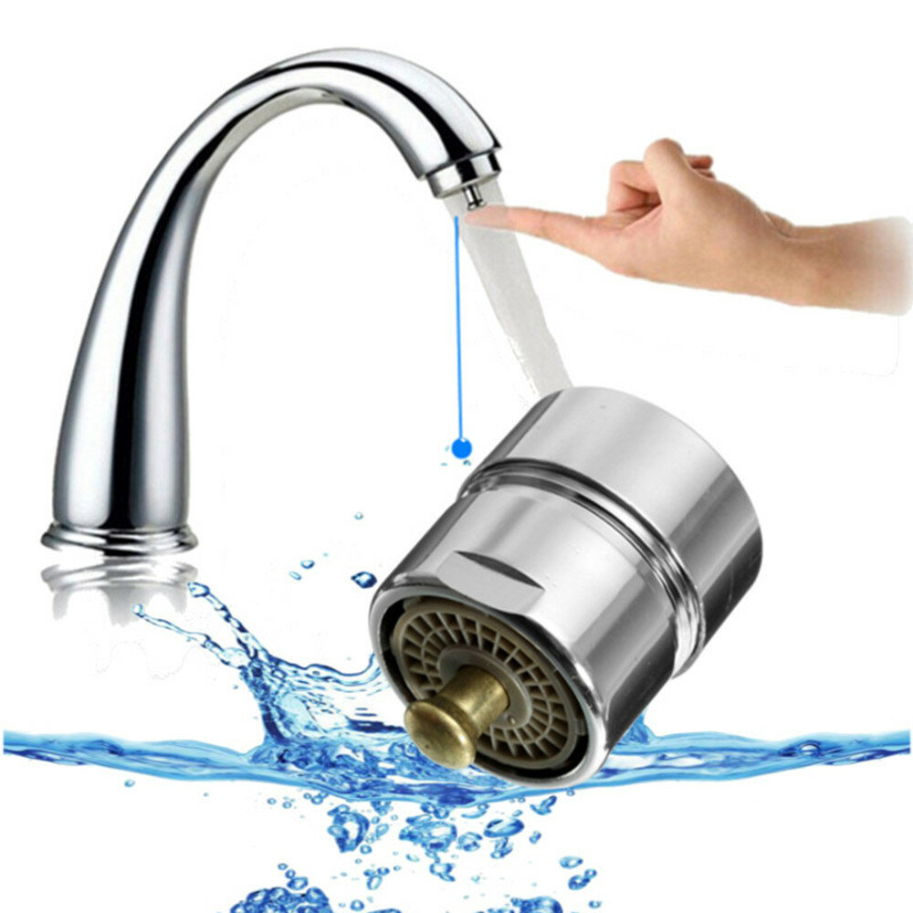Brass One Touch Control Faucet Aerator Water Saving Tap Aerator