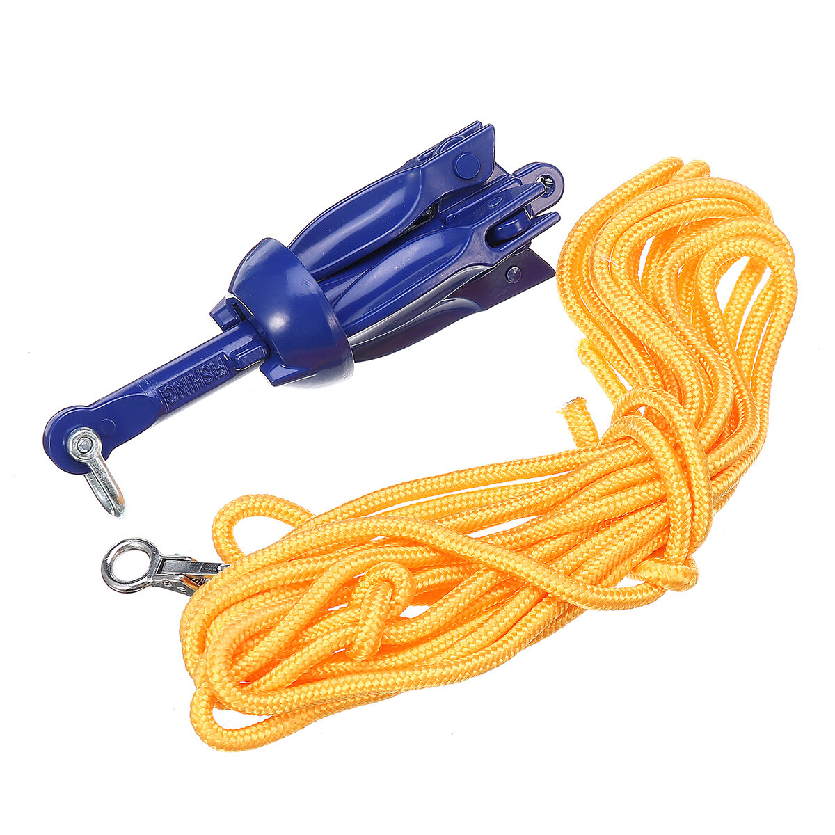 1.5kg/3.3lbs 5m anchor kit with rope bag system for canoe kayak boat accessories