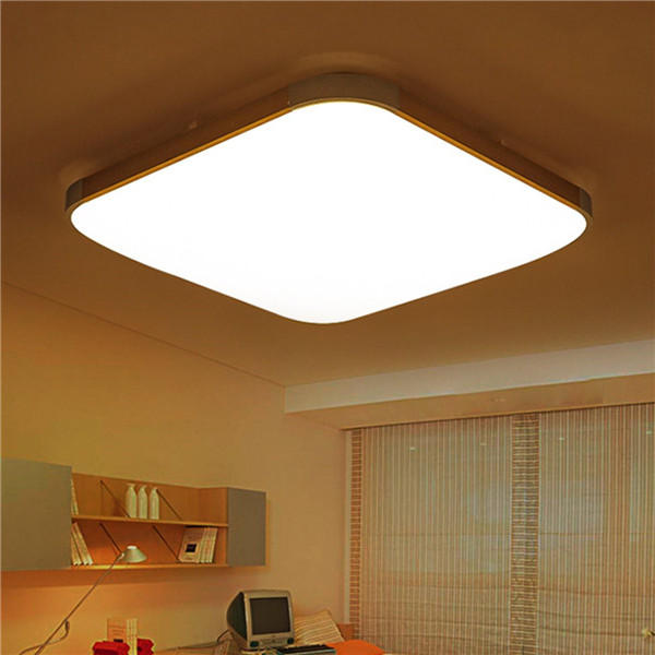 48W 39*39CM Remote Control Modern Dimming LED Ceiling Light Surface Mount for Bedroom Kitchen