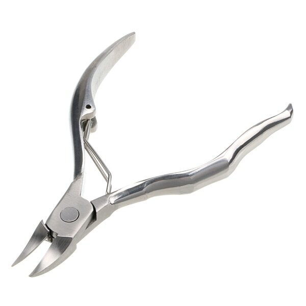 Stainless Toe Nail Clipper Cuticle Cutter Nippers Ingrown Pedicure Manicure Tool