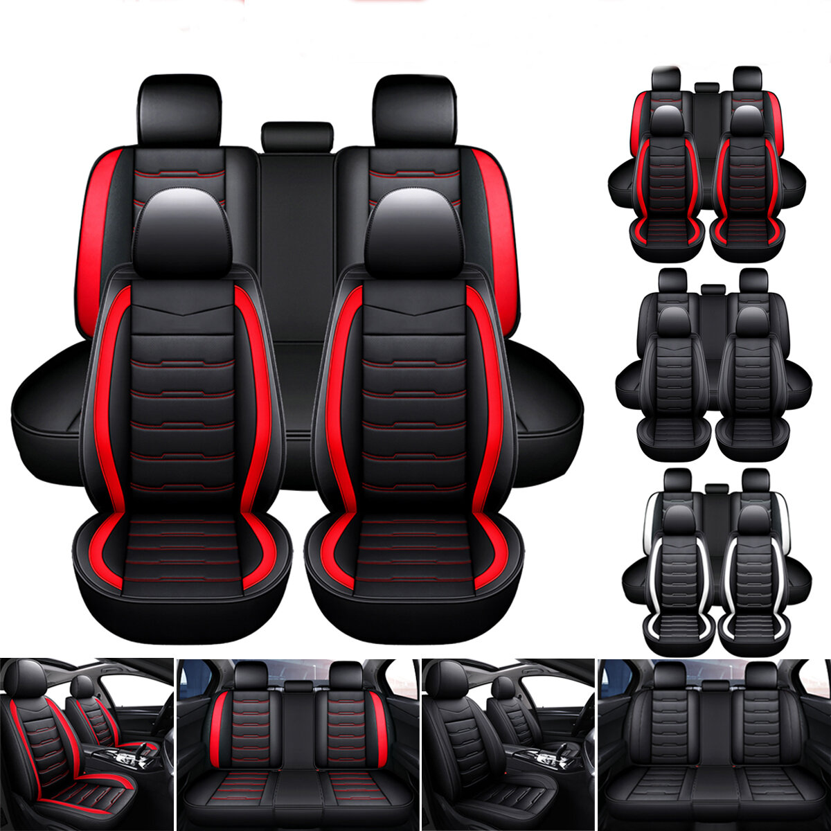 Universal PU Car Leather Seat Cover